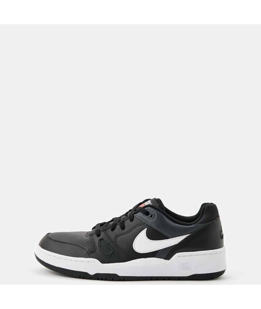 NIKE Черные кожаные кроссовки, фото 2