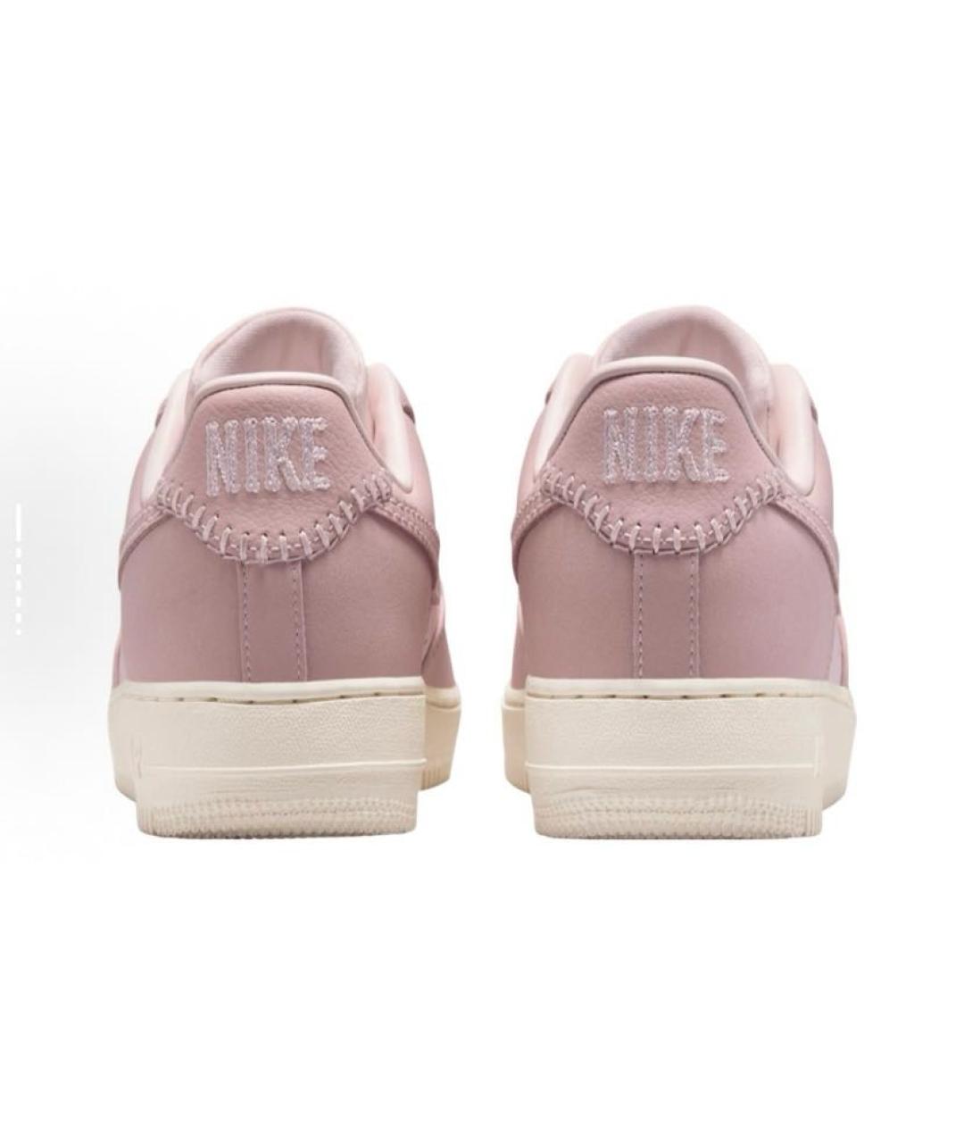 NIKE Розовые кожаные кроссовки, фото 6