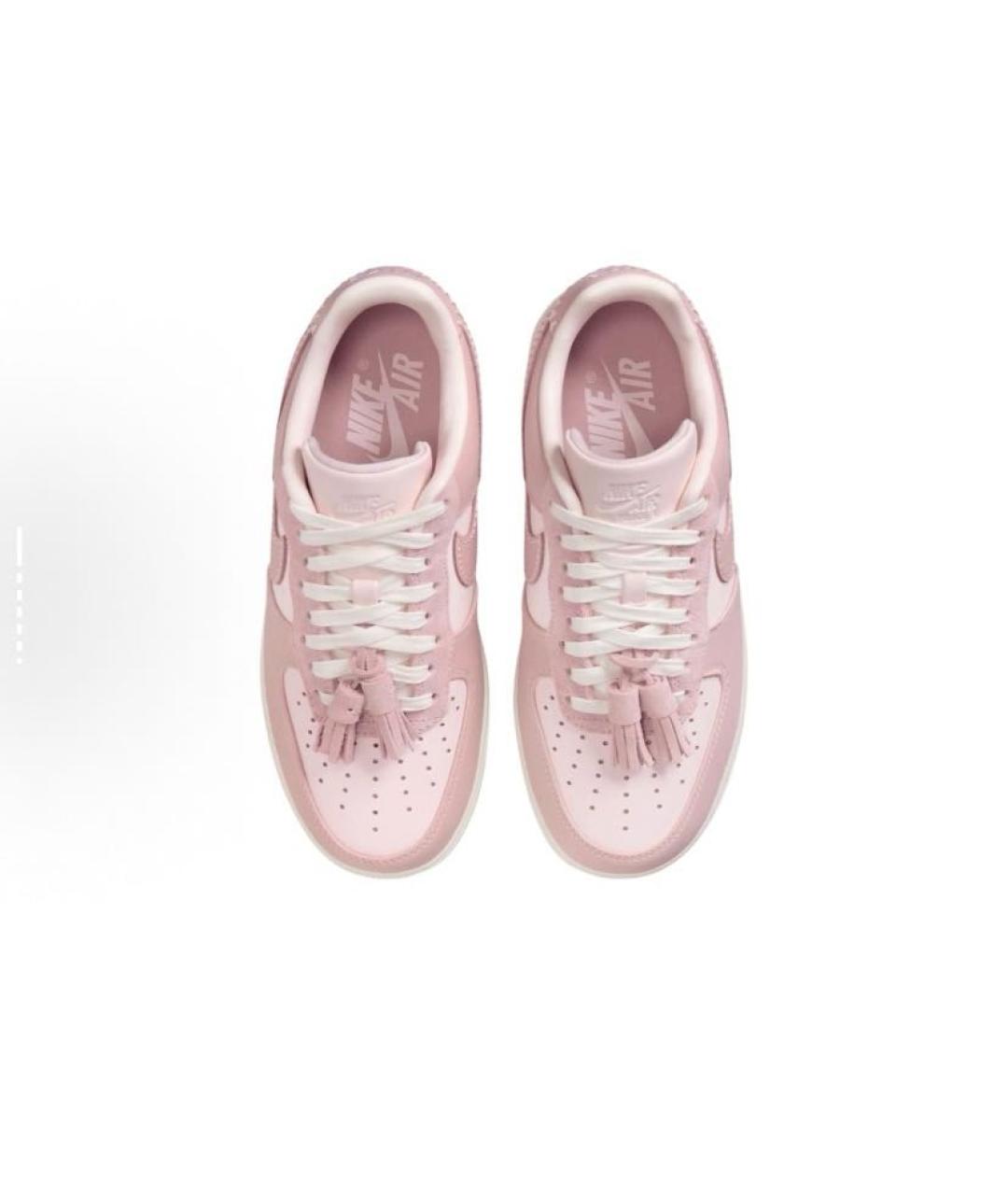 NIKE Розовые кожаные кроссовки, фото 5
