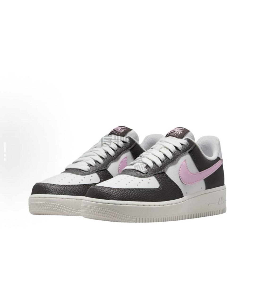 NIKE Белые кожаные кроссовки, фото 4