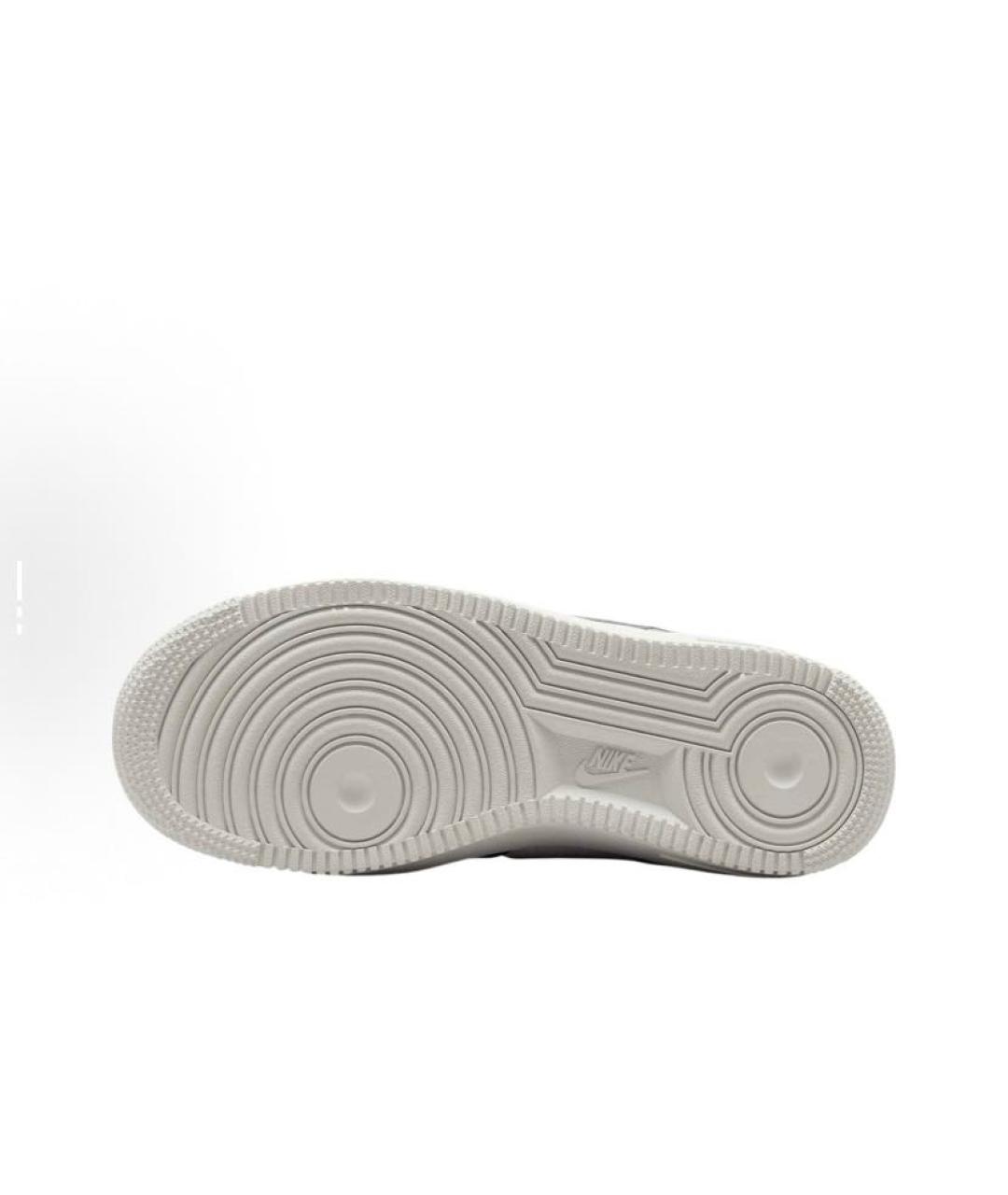NIKE Белые кожаные кроссовки, фото 7
