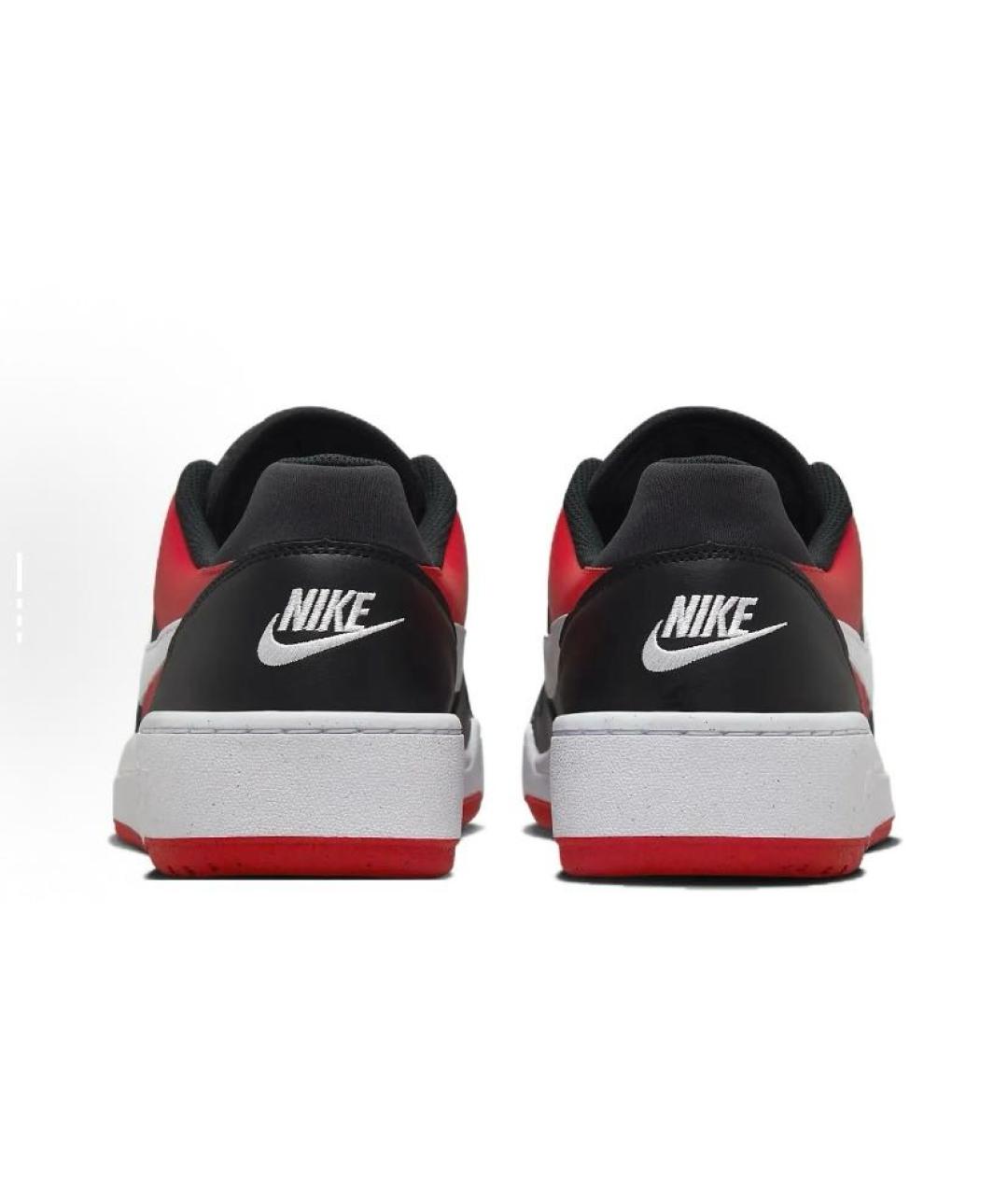 NIKE Черные кожаные кроссовки, фото 5
