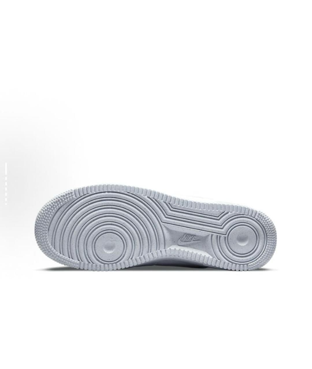 NIKE Белые кожаные кроссовки, фото 7