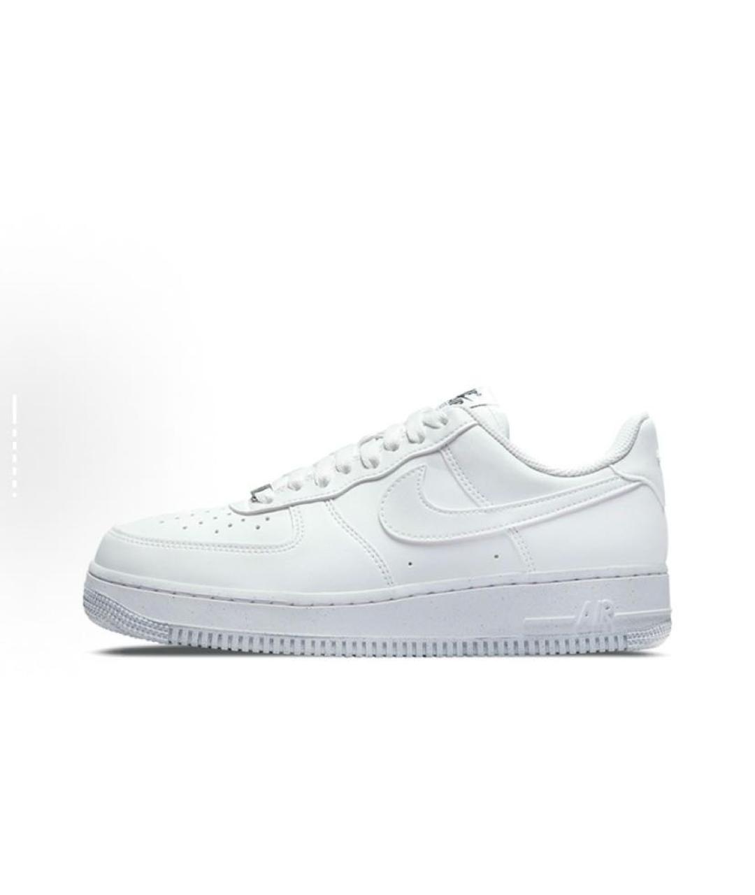 NIKE Белые кожаные кроссовки, фото 3
