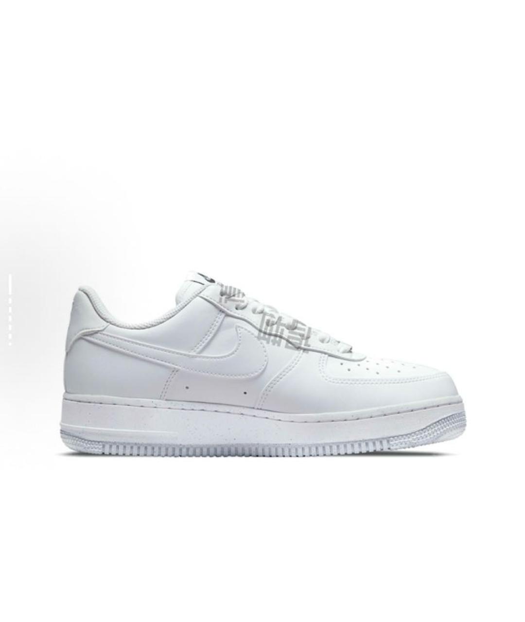 NIKE Белые кожаные кроссовки, фото 8