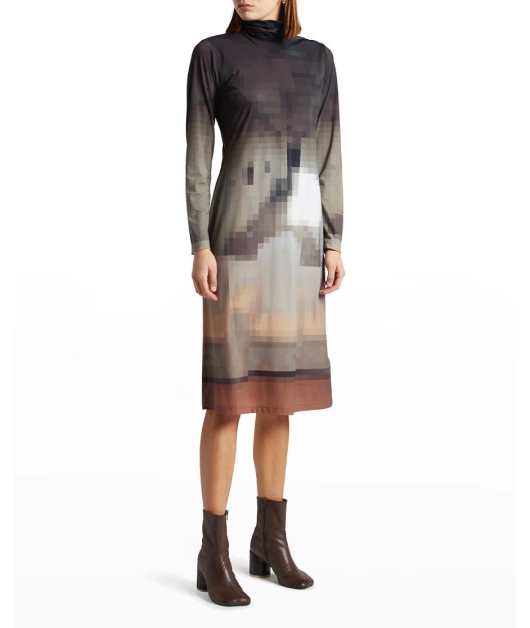 MM6 MAISON MARGIELA Полиамидовое повседневное платье, фото 3