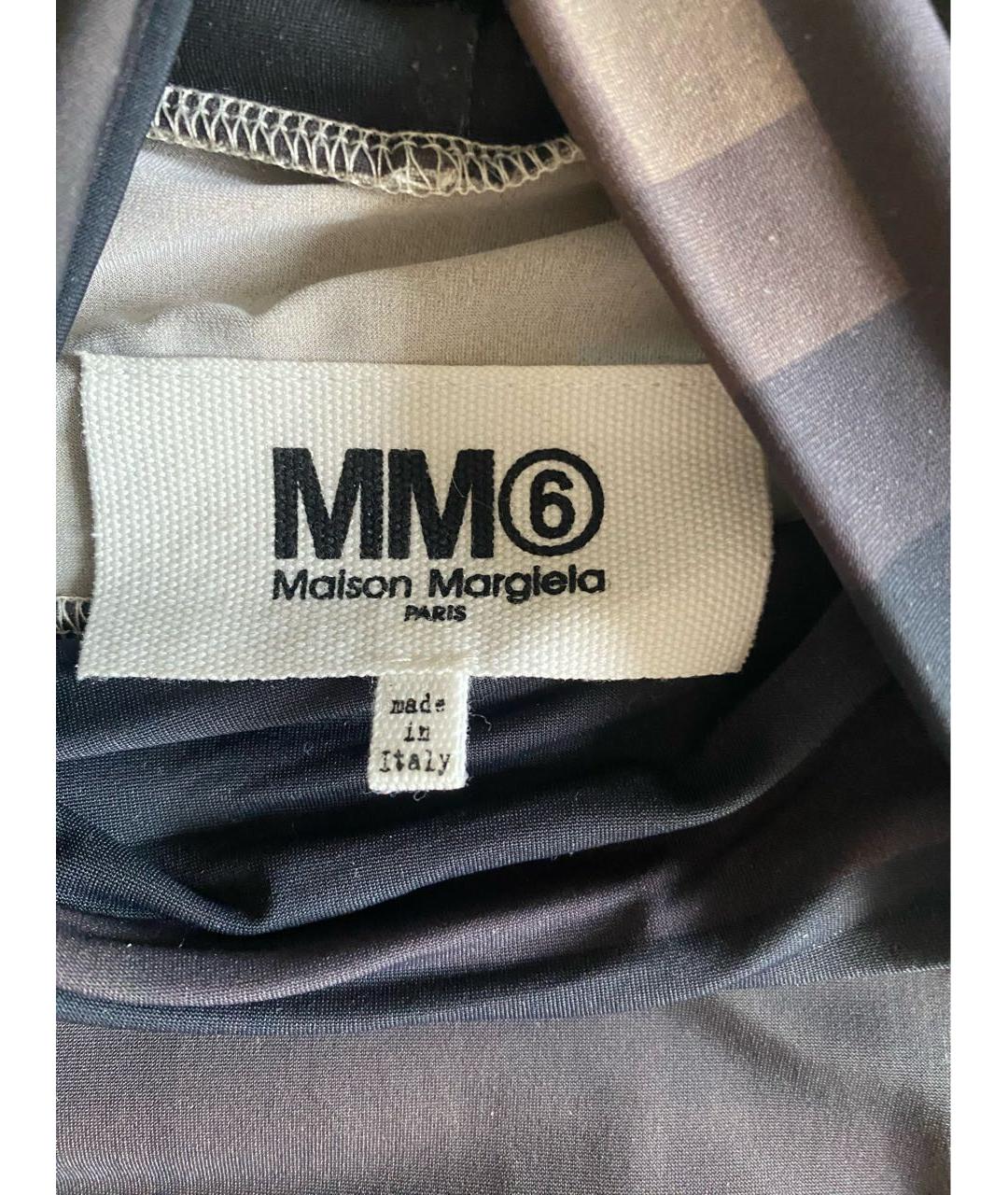 MM6 MAISON MARGIELA Полиамидовое повседневное платье, фото 4