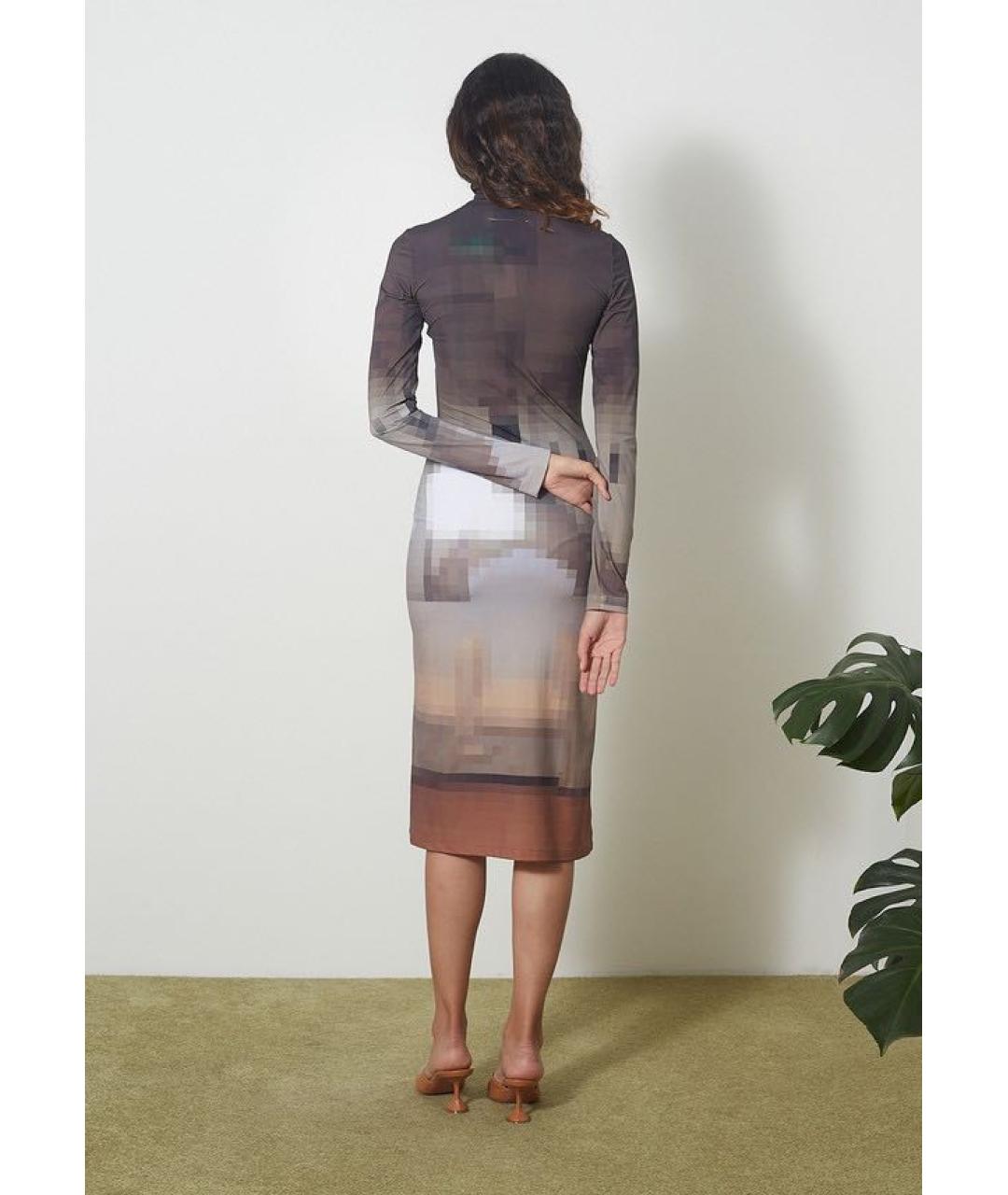 MM6 MAISON MARGIELA Полиамидовое повседневное платье, фото 2