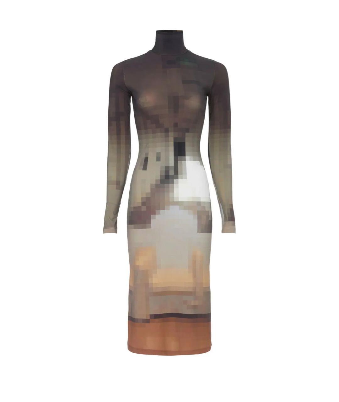 MM6 MAISON MARGIELA Полиамидовое повседневное платье, фото 1