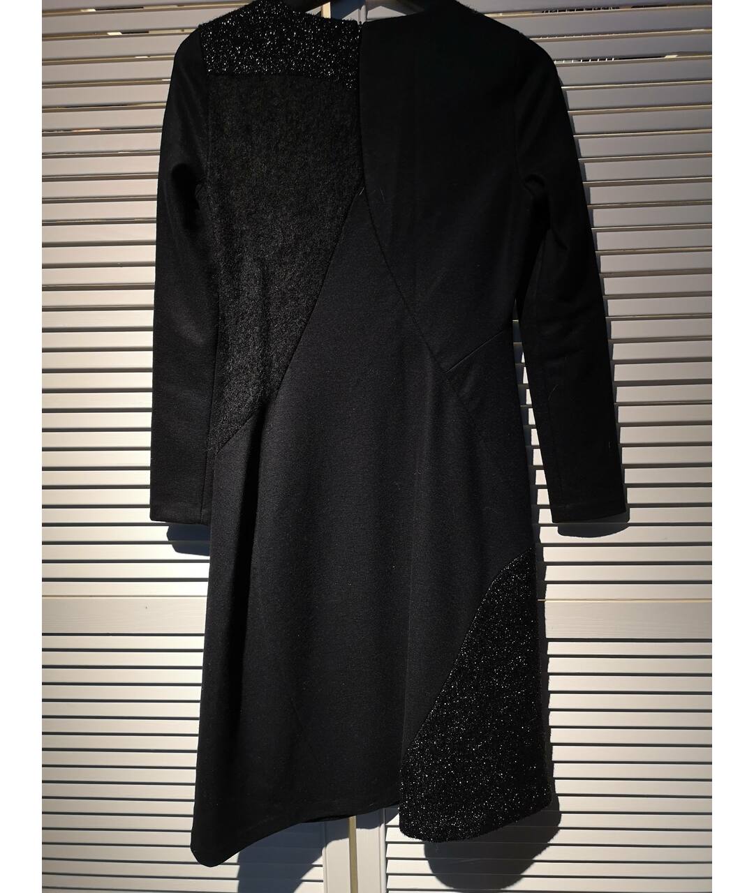 JIL SANDER Черное шерстяное вечернее платье, фото 2