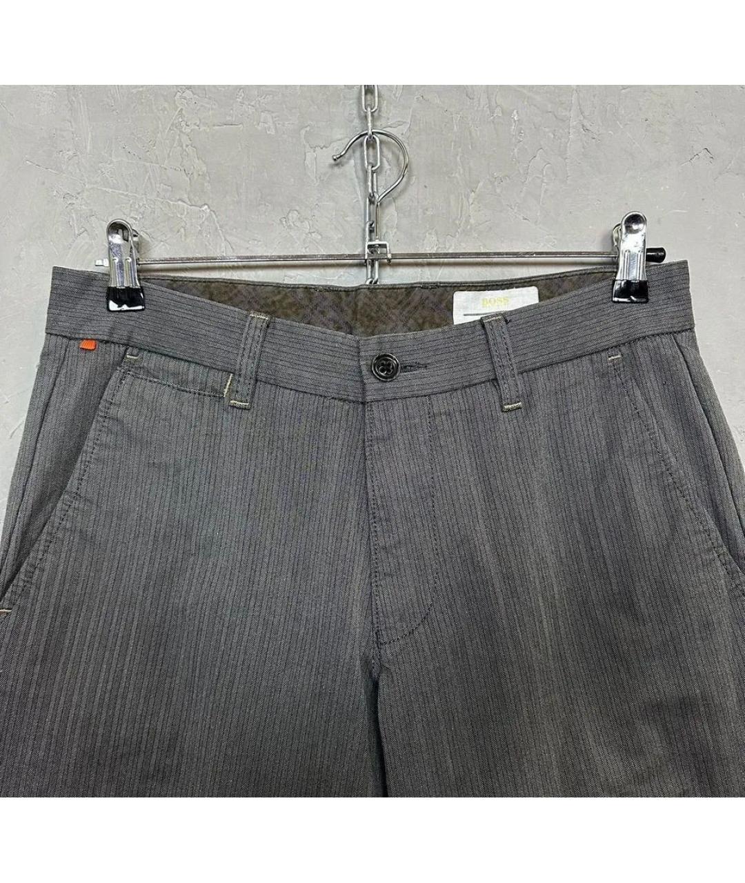 HUGO BOSS Серые брюки чинос, фото 4