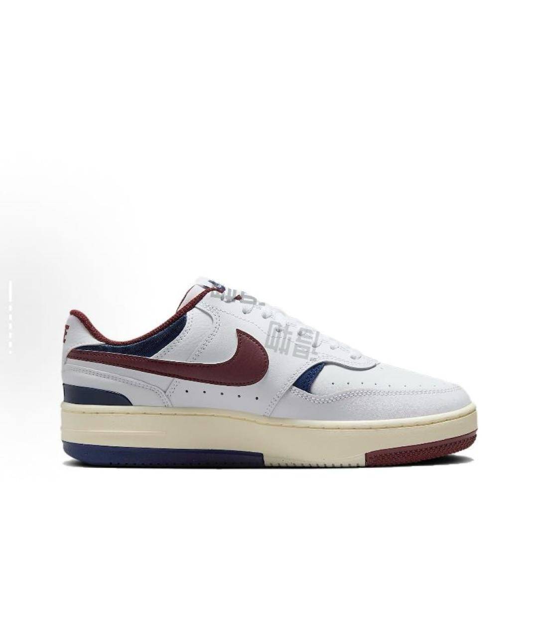 NIKE Белые кожаные кроссовки, фото 8