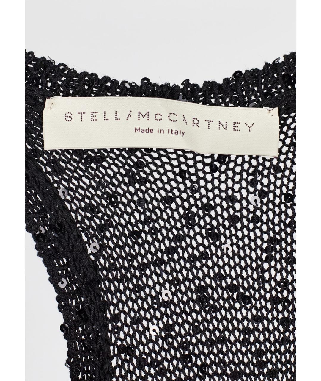 STELLA MCCARTNEY Черный хлопковый комбинезон, фото 3