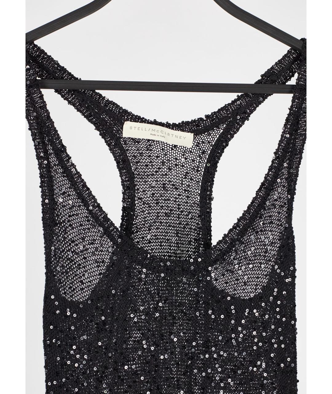 STELLA MCCARTNEY Черный хлопковый комбинезон, фото 4