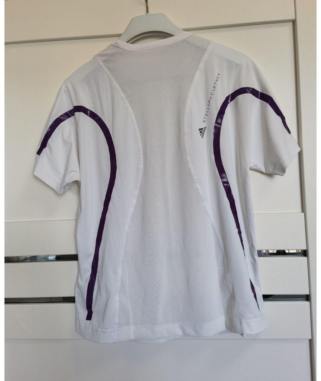 ADIDAS BY STELLA MCCARTNEY Белая полиэстеровая футболка, фото 6