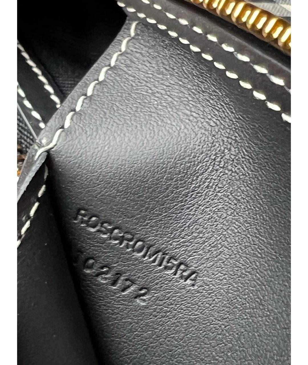 BURBERRY Бежевая тканевая косметичка, фото 4