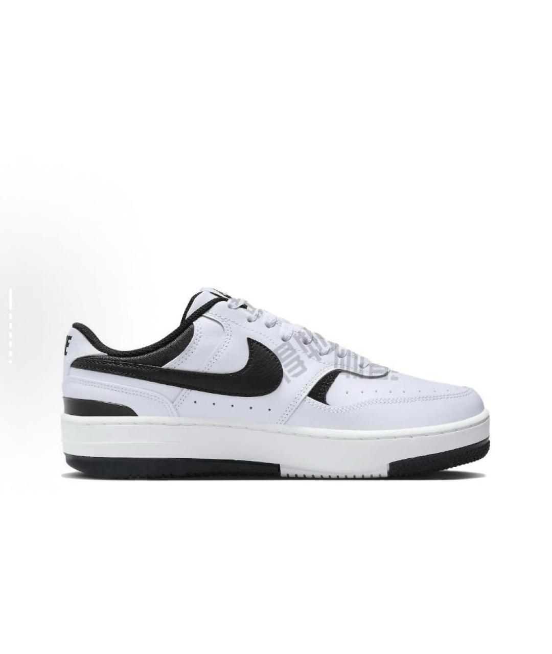 NIKE Белые кожаные кроссовки, фото 8