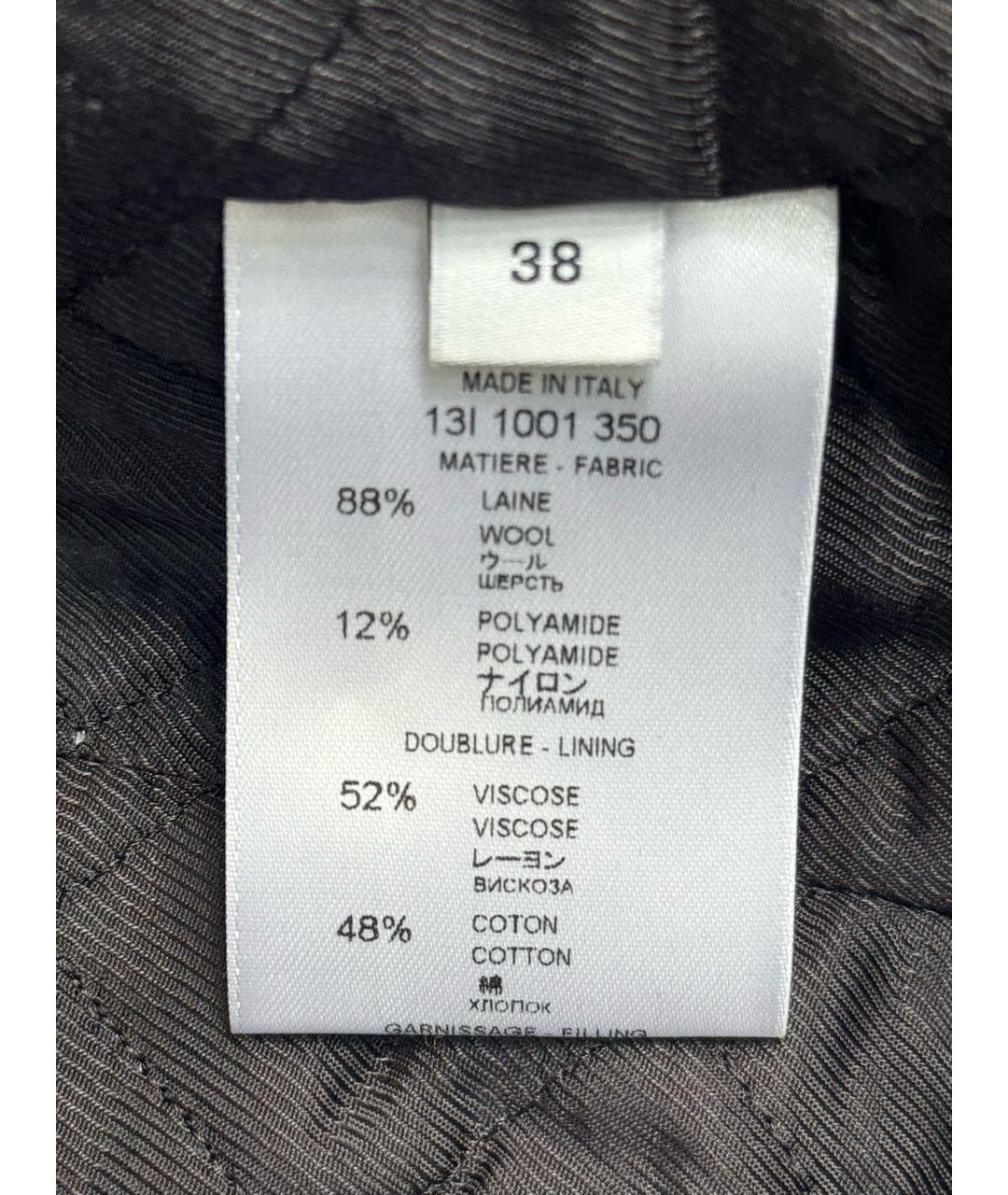 GIVENCHY Черная шерстяная куртка, фото 7