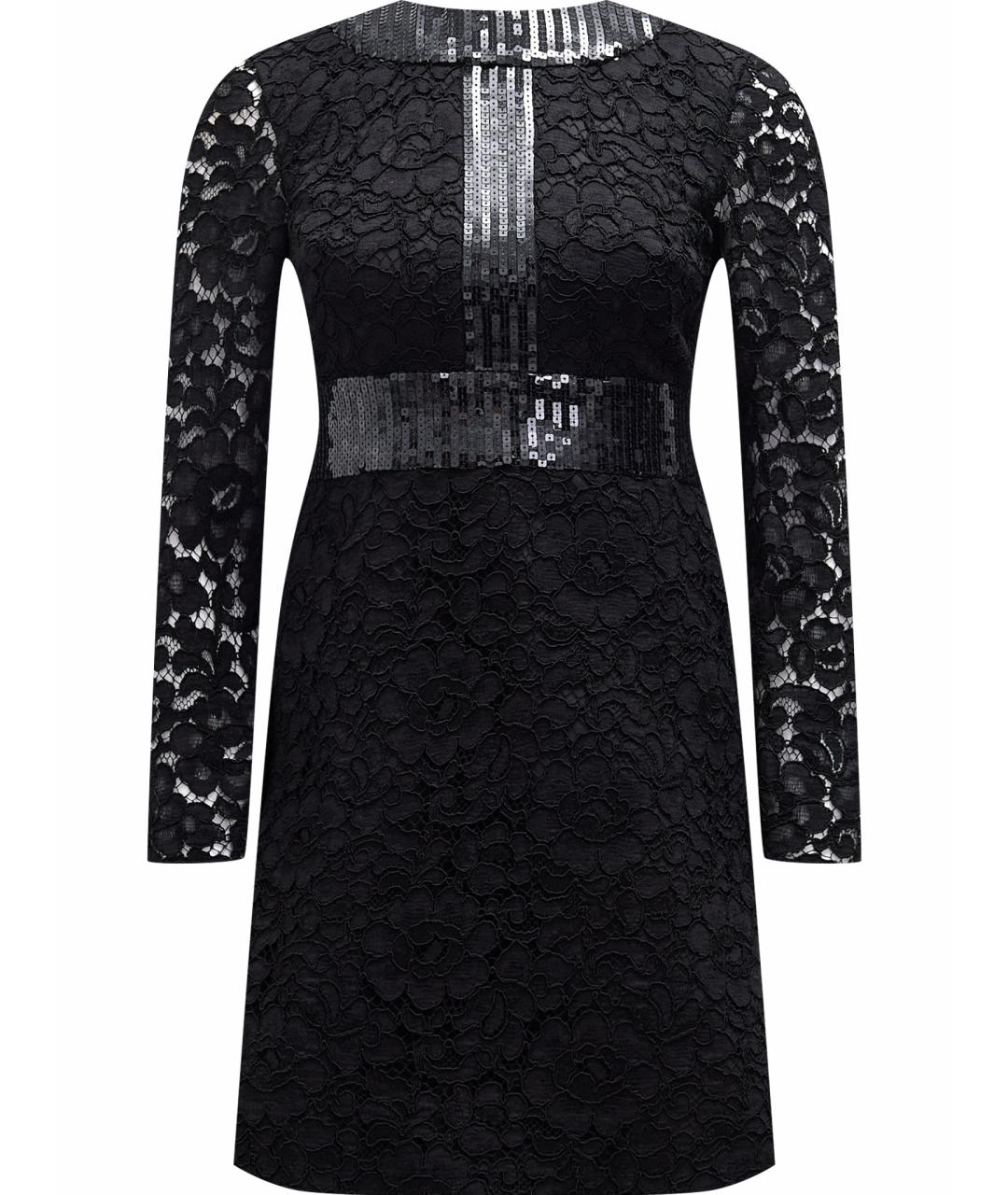 SAINT LAURENT Черное вискозное платье, фото 1