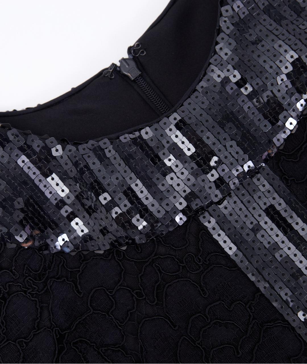 SAINT LAURENT Черное вискозное платье, фото 5