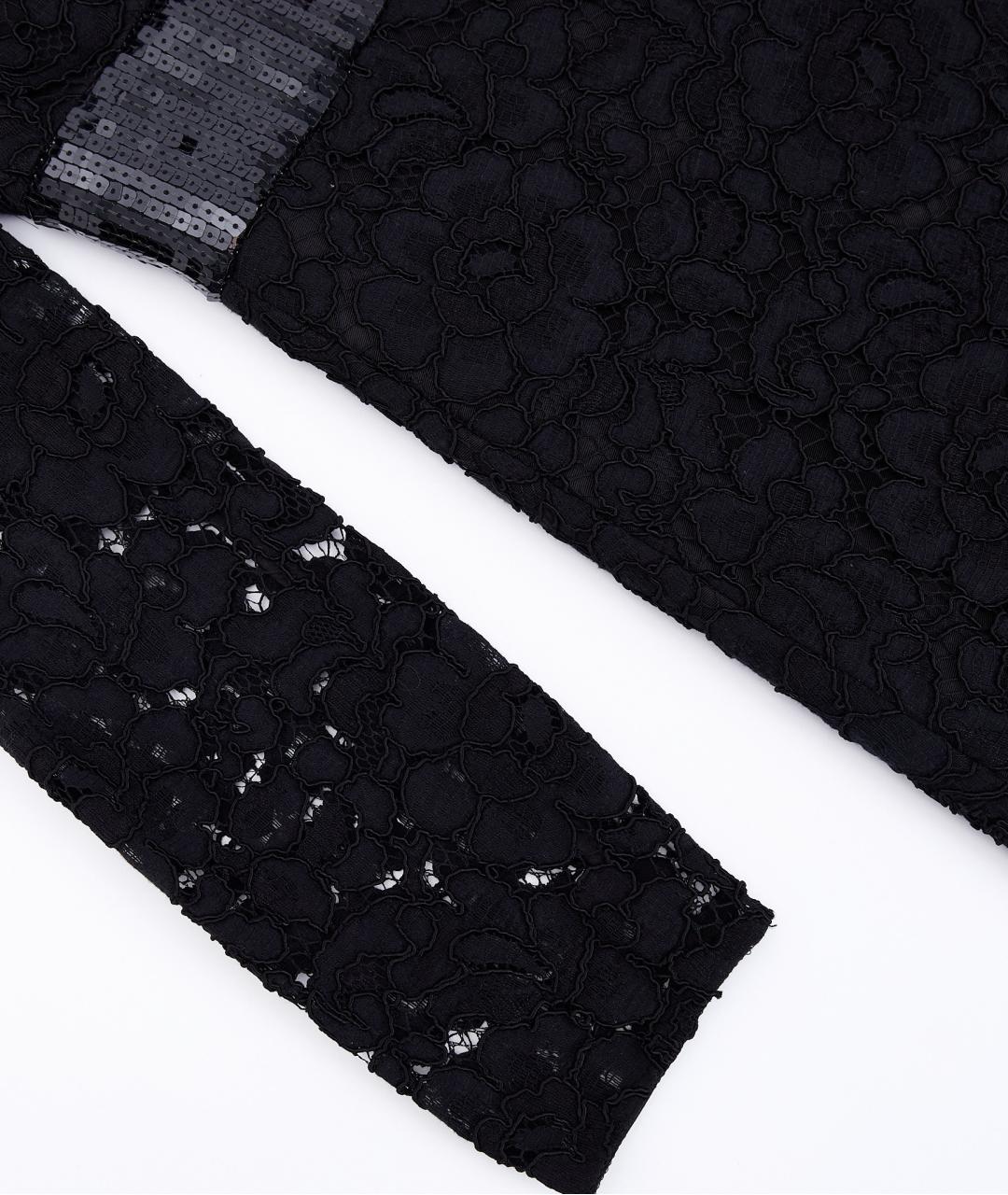 SAINT LAURENT Черное вискозное платье, фото 6