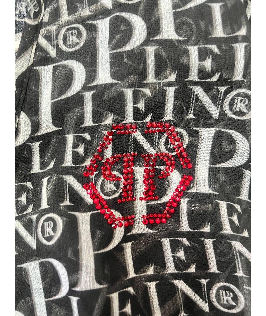 PHILIPP PLEIN Мульти полиэстеровая туника, фото 4