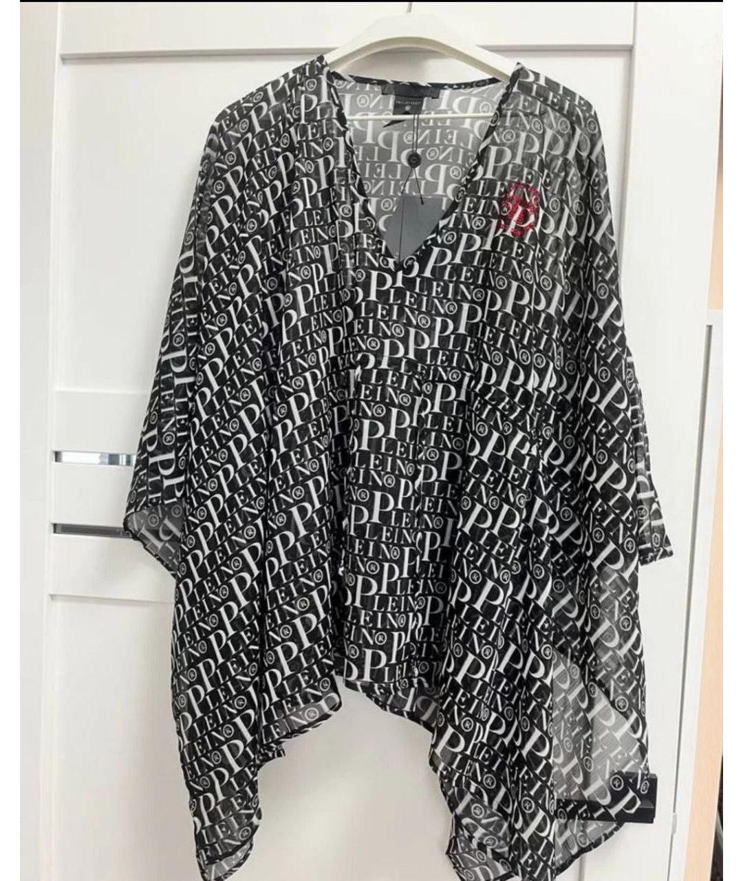 PHILIPP PLEIN Мульти полиэстеровая туника, фото 6