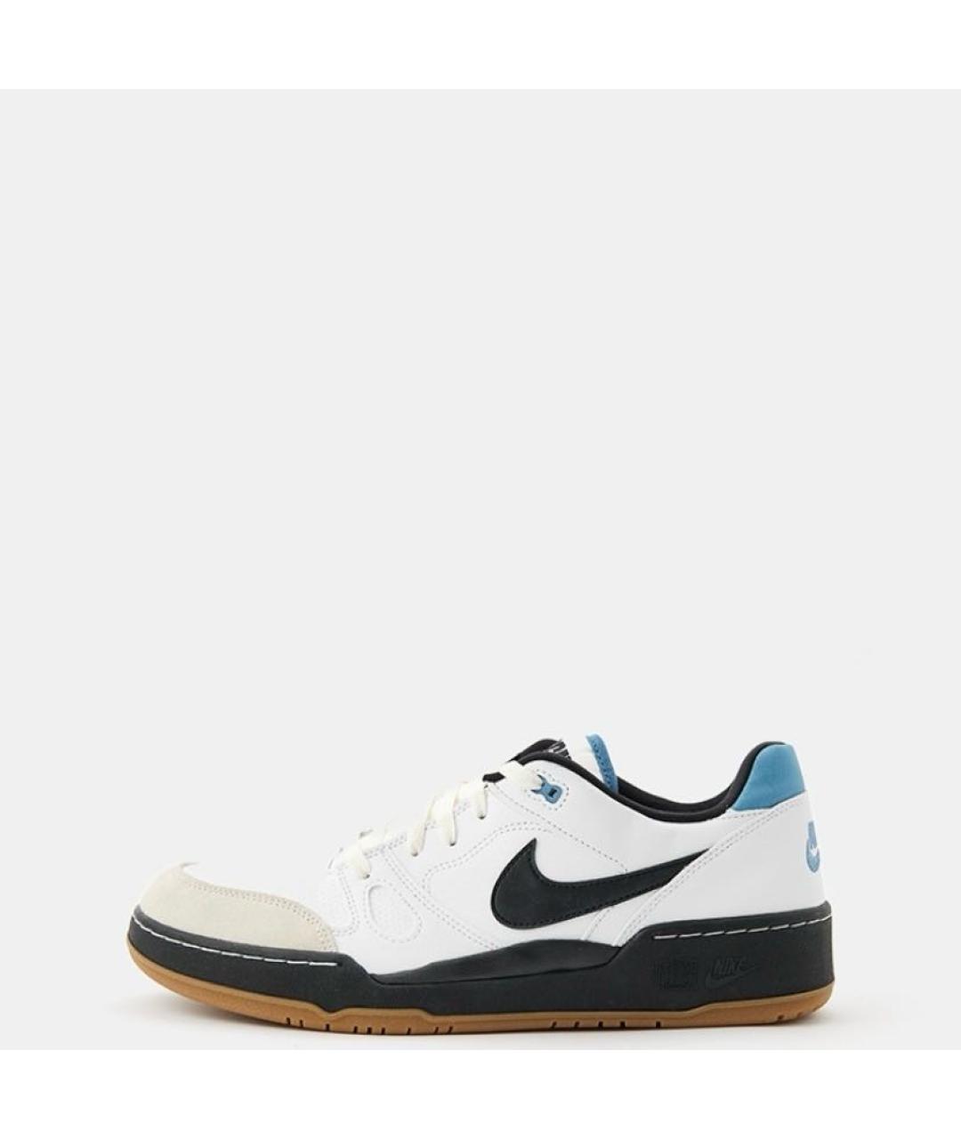 NIKE Белые кожаные кроссовки, фото 2