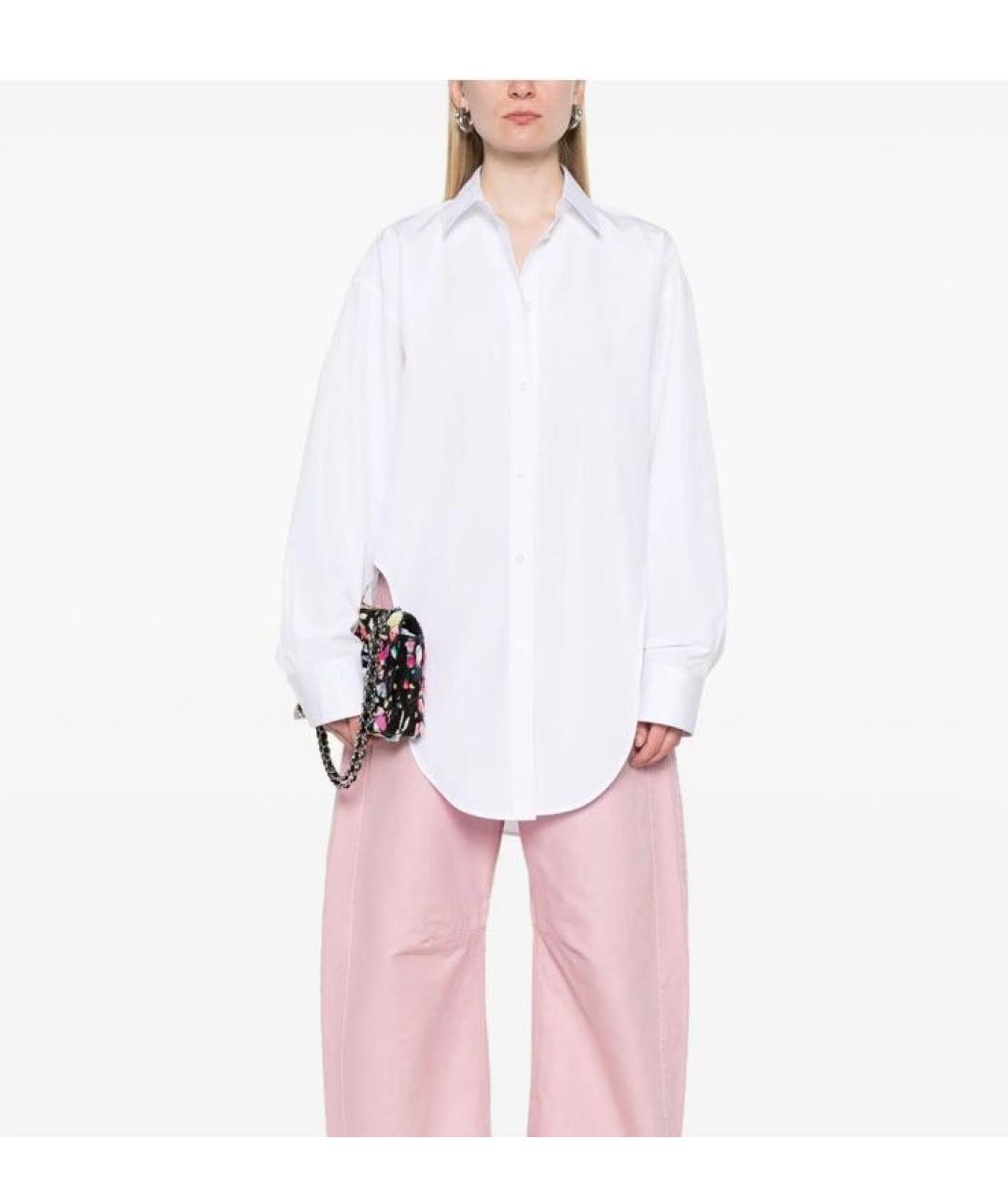LOEWE Белая хлопковая рубашка, фото 5