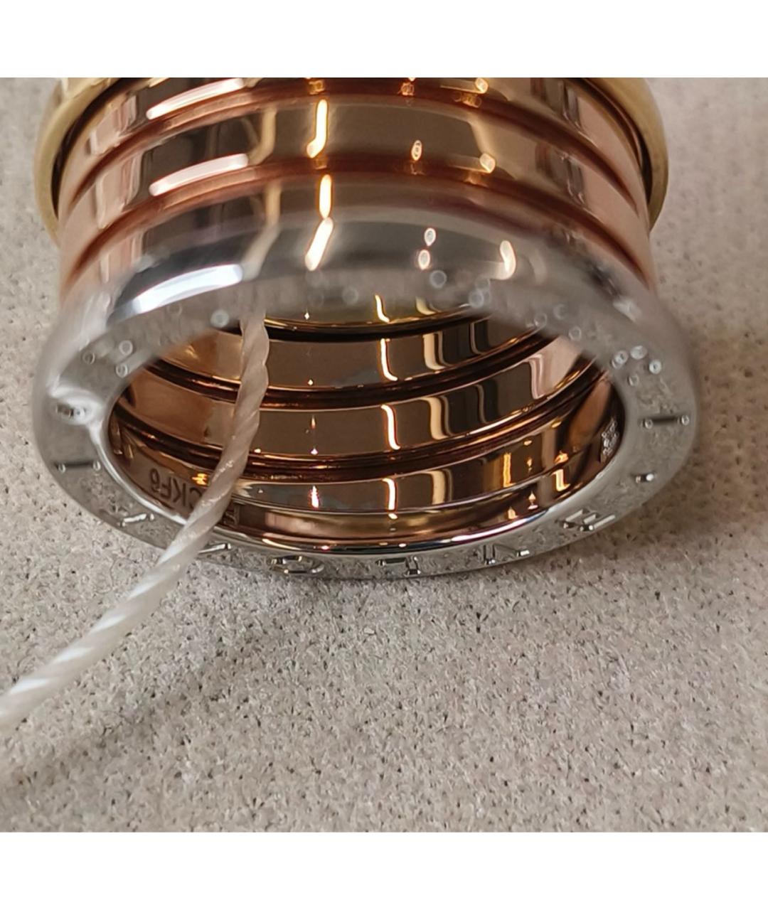 BVLGARI Золотое кольцо из желтого золота, фото 5