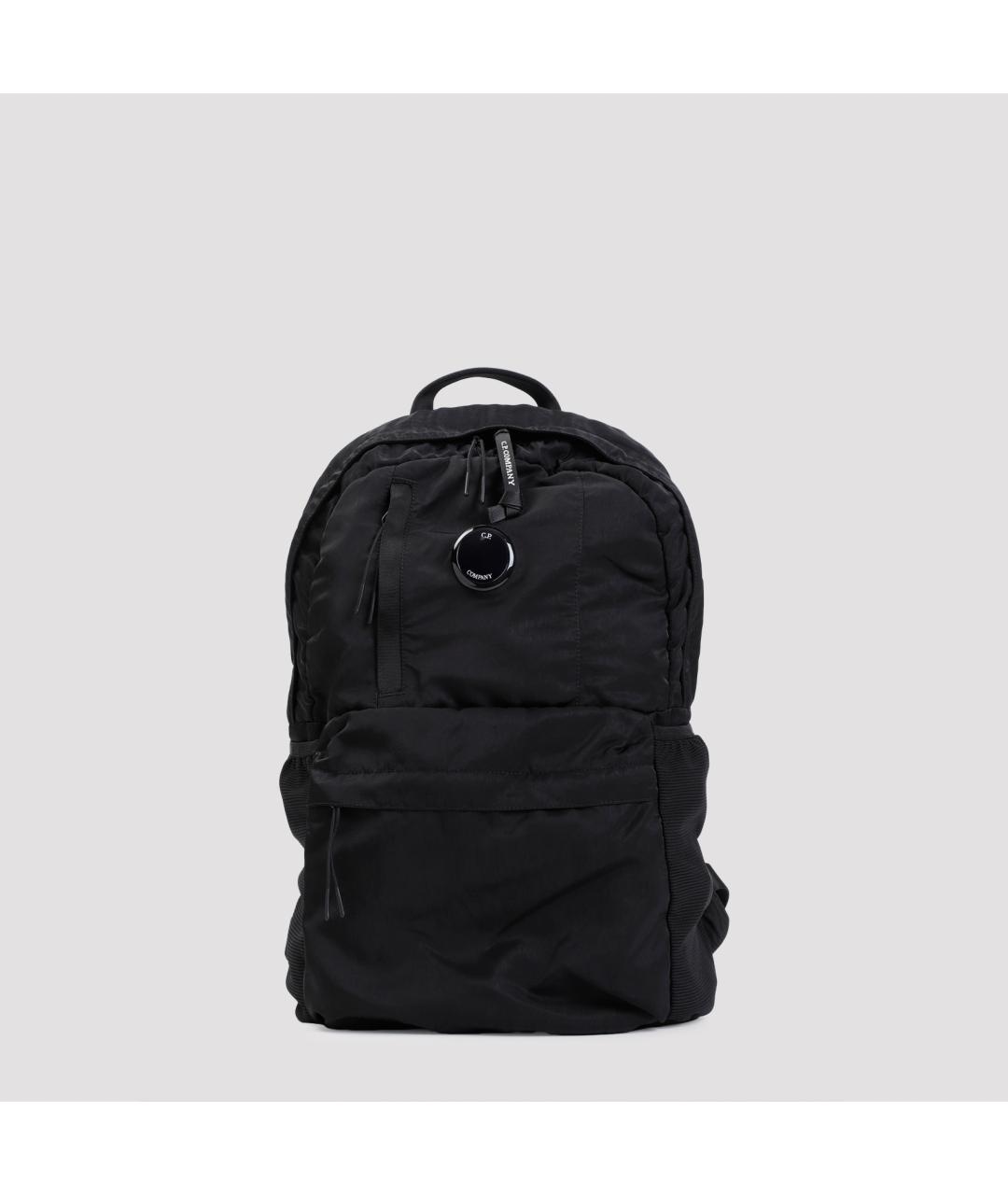 CP COMPANY Черный синтетический рюкзак, фото 4