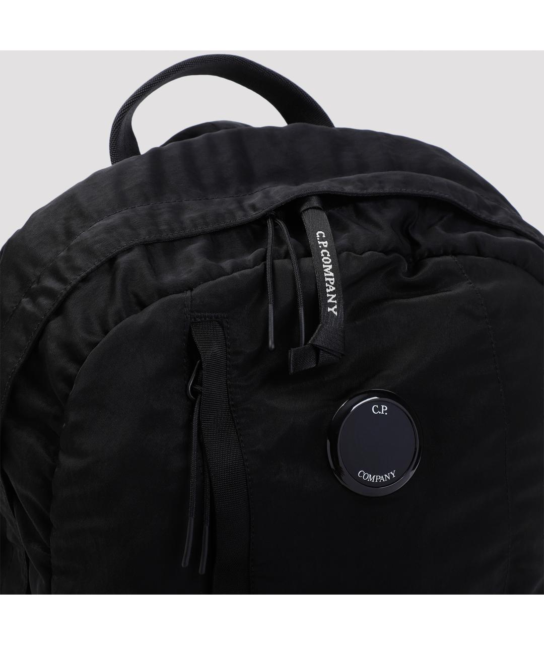 CP COMPANY Черный синтетический рюкзак, фото 3
