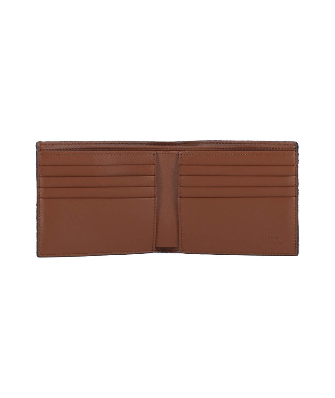 FENDI Синий кошелек, фото 2