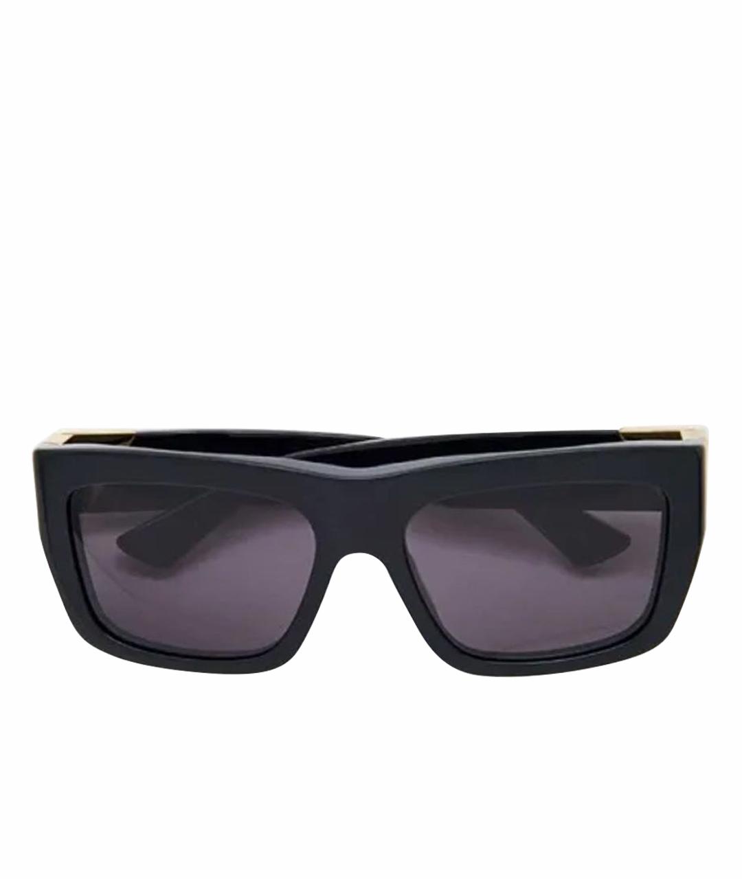 BOTTEGA VENETA Черные пластиковые солнцезащитные очки, фото 1
