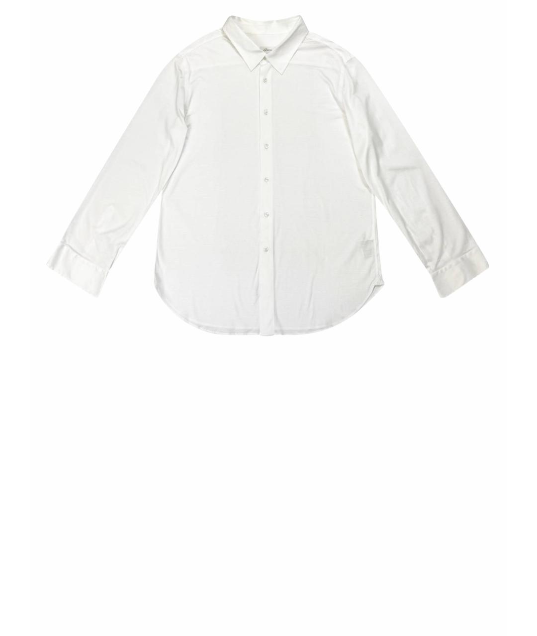 BRIONI Белая хлопковая классическая рубашка, фото 1