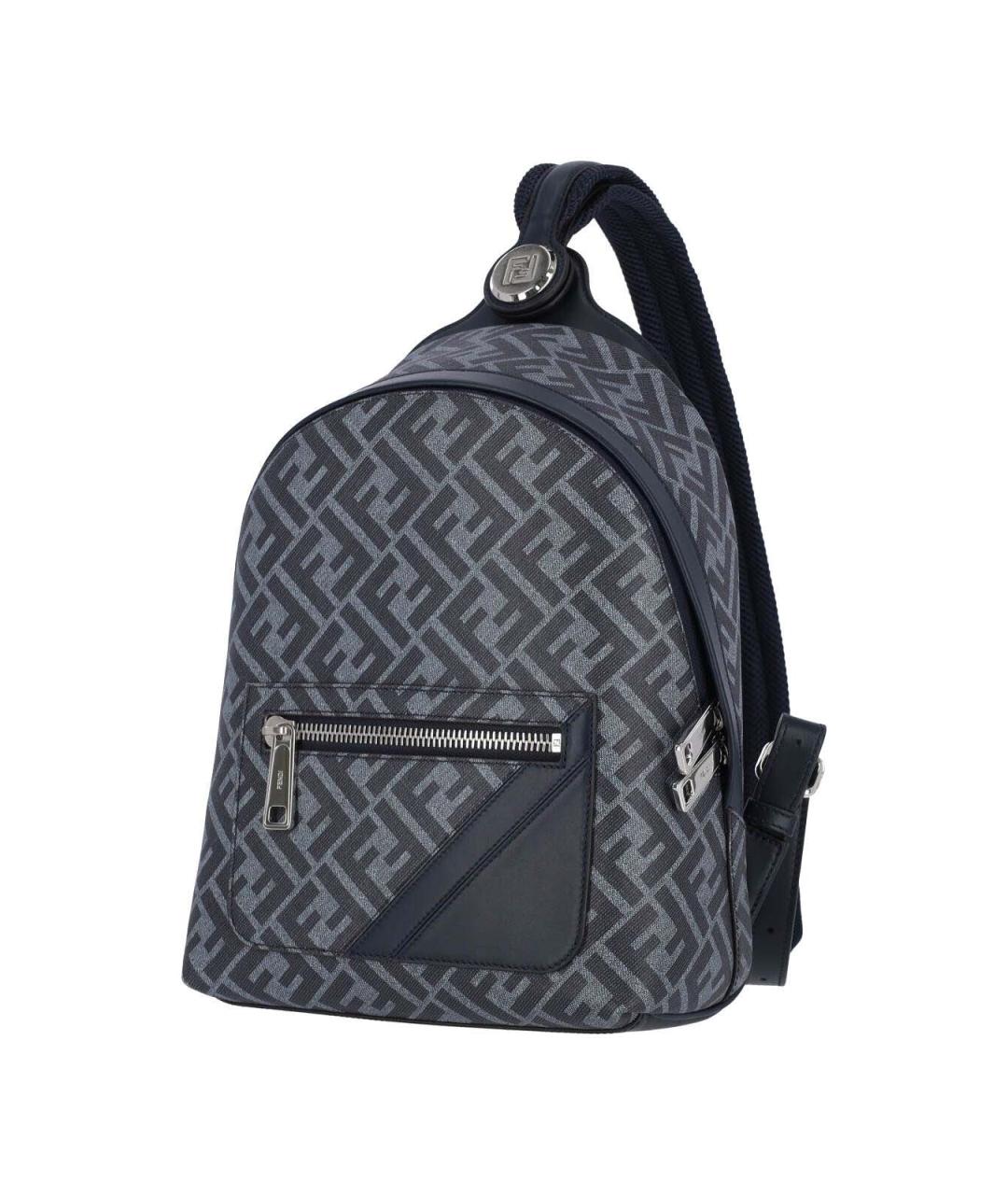 FENDI Синяя сумка на плечо, фото 2