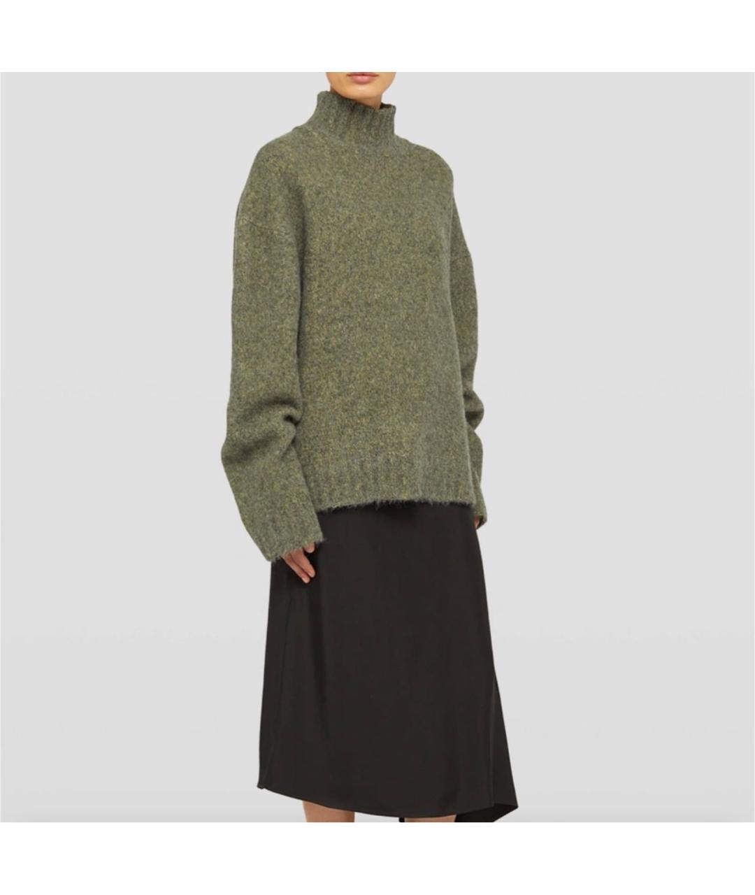 JIL SANDER Черная юбка миди, фото 4