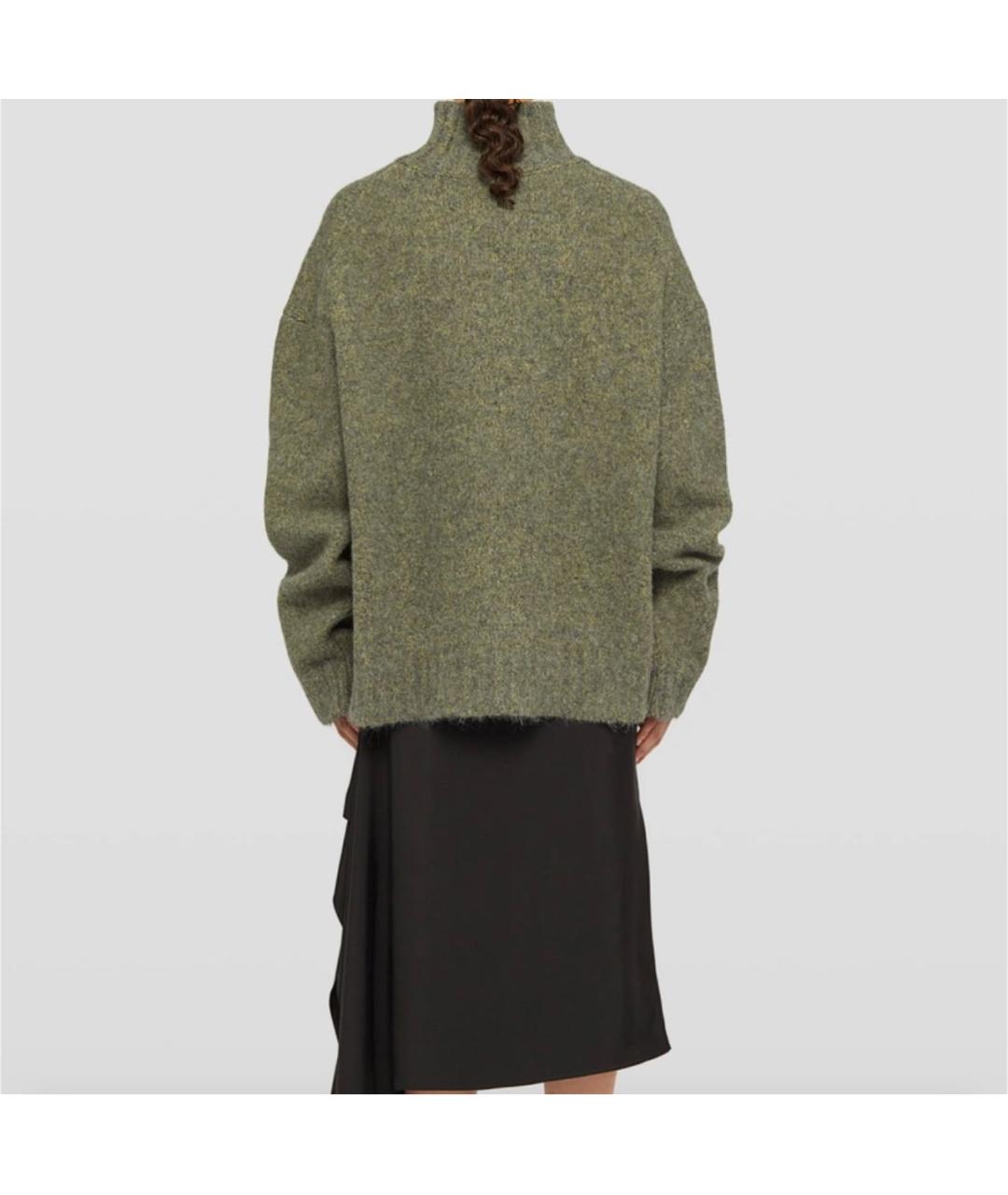 JIL SANDER Черная юбка миди, фото 3