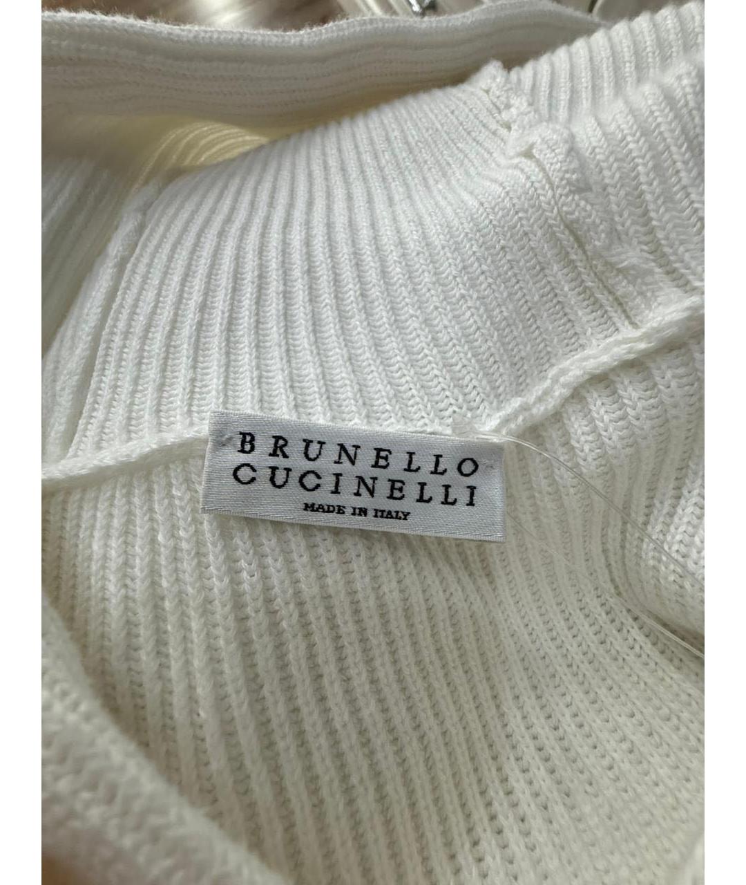 BRUNELLO CUCINELLI Белый жилет, фото 3