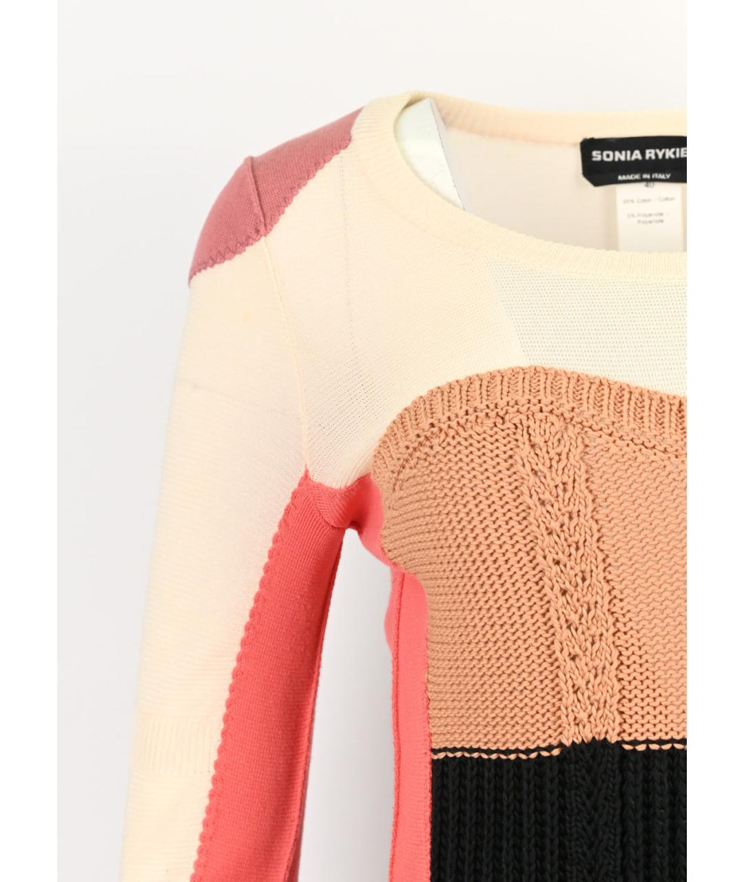 SONIA RYKIEL Мульти хлопковое повседневное платье, фото 2