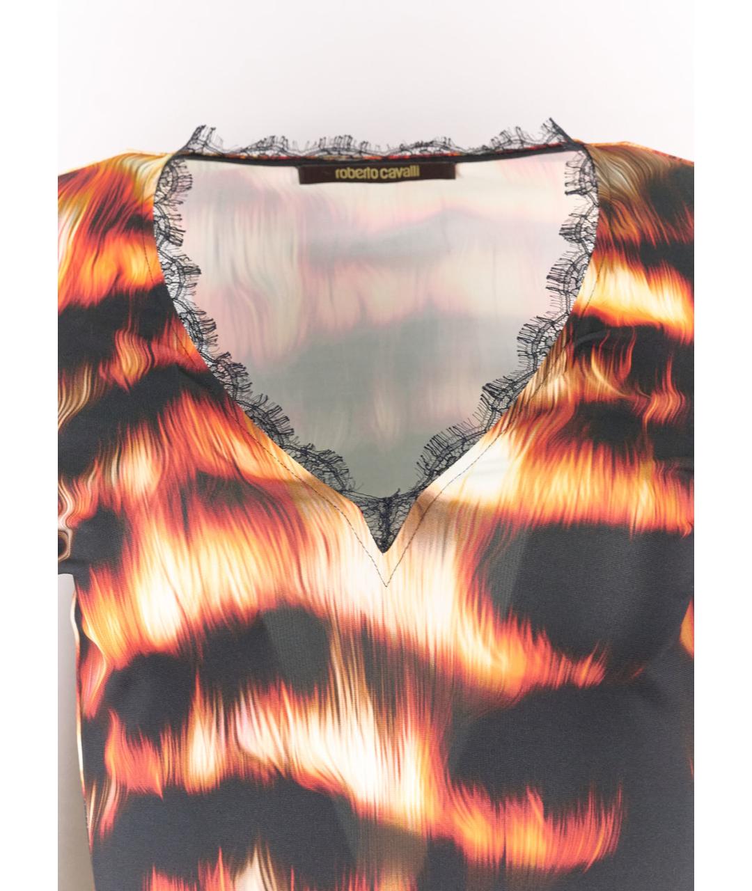 ROBERTO CAVALLI Мульти повседневное платье, фото 3