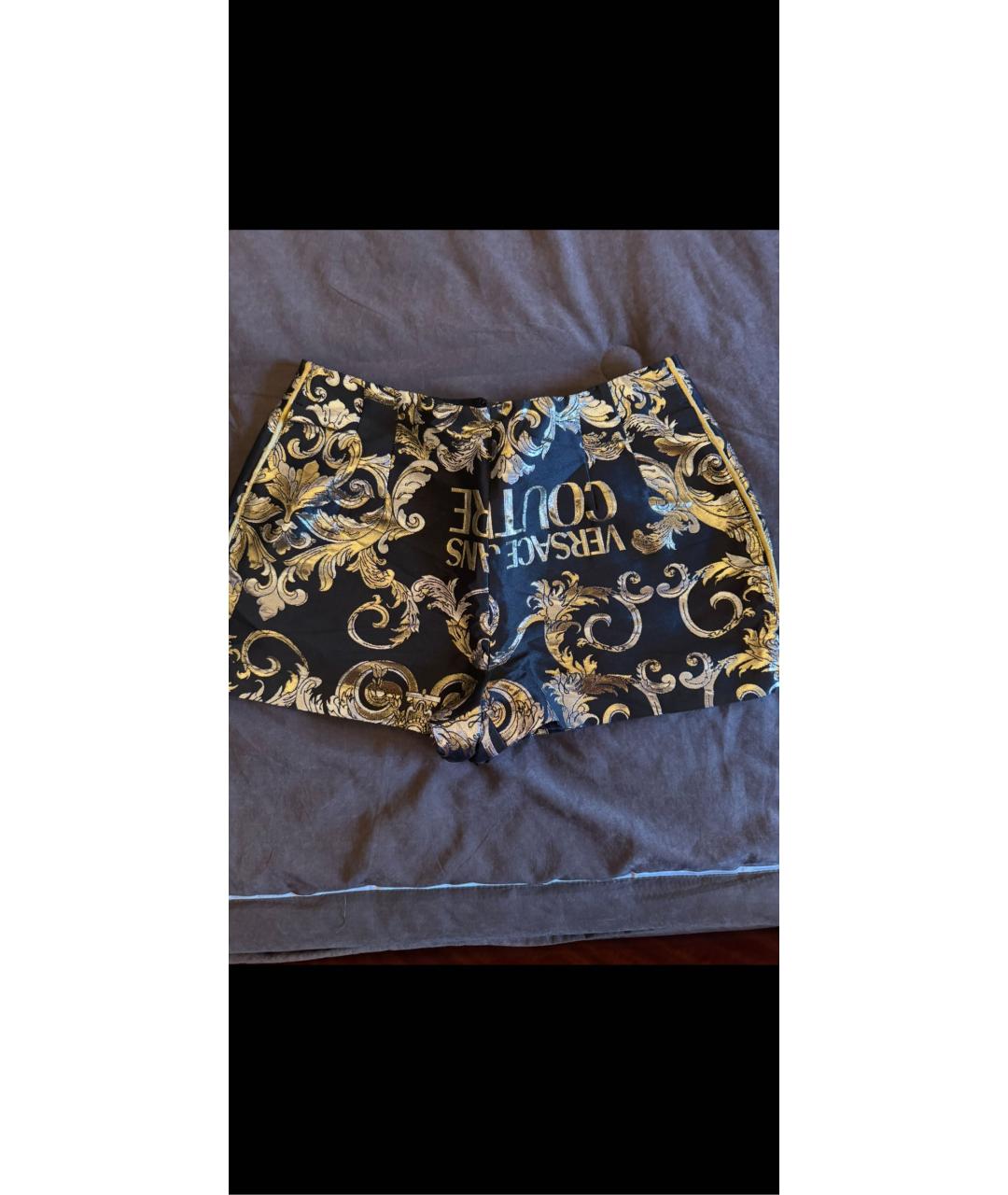 VERSACE JEANS COUTURE Черные шорты, фото 9