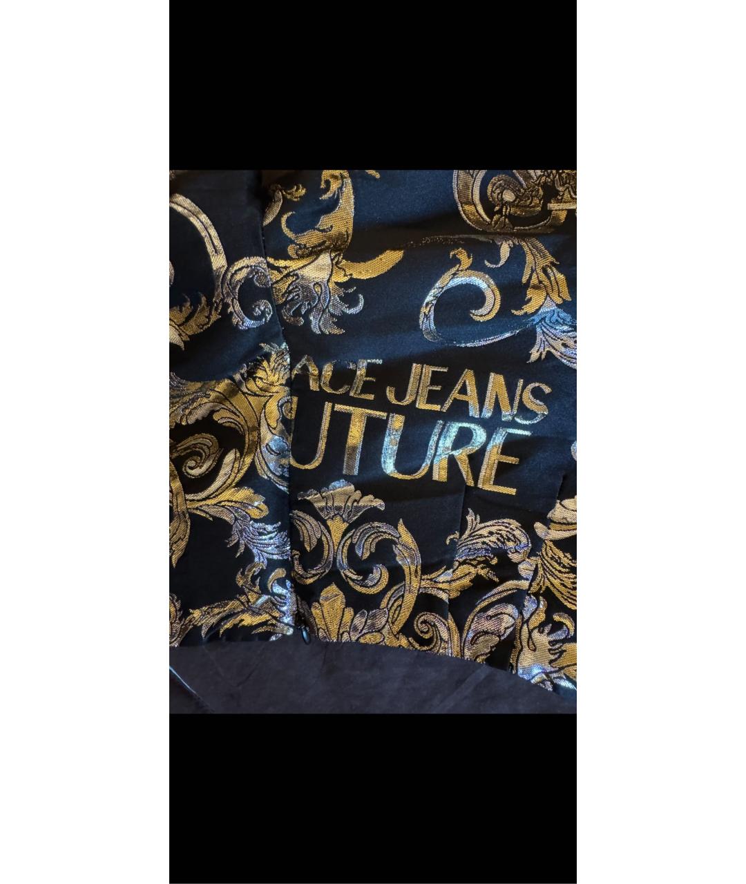 VERSACE JEANS COUTURE Черные шорты, фото 5