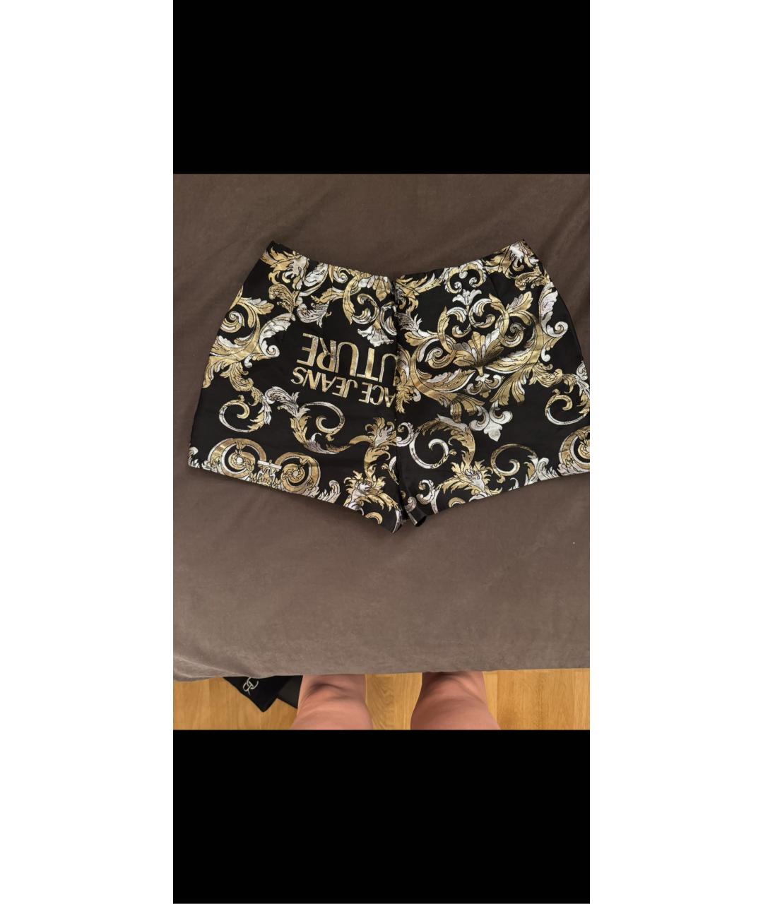 VERSACE JEANS COUTURE Черные шорты, фото 7