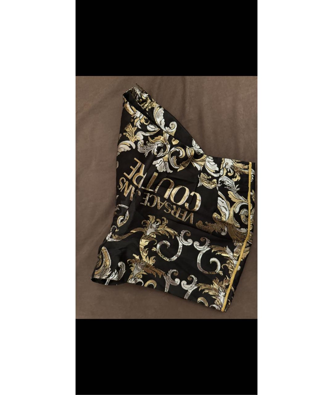 VERSACE JEANS COUTURE Черные шорты, фото 8