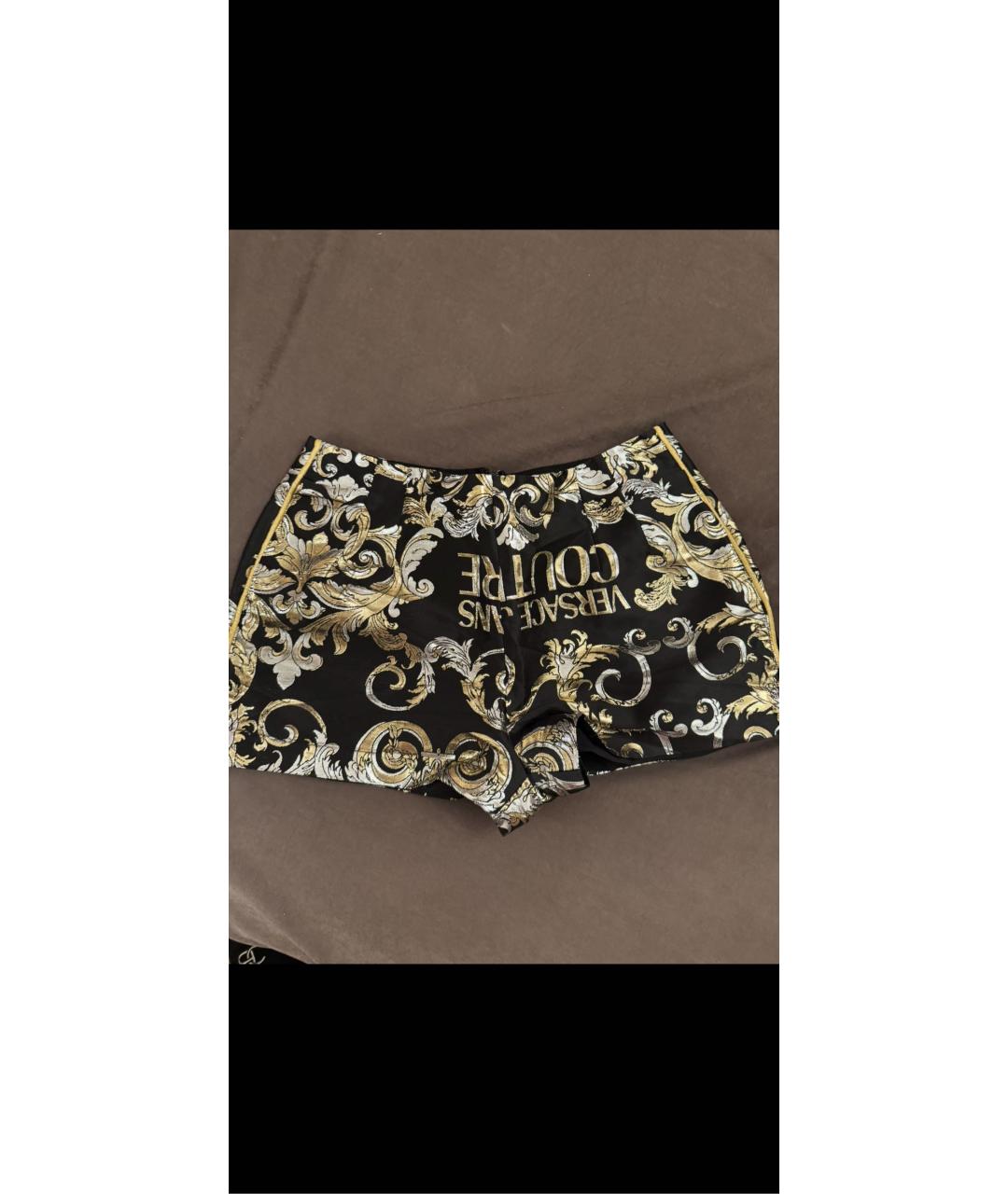 VERSACE JEANS COUTURE Черные шорты, фото 6