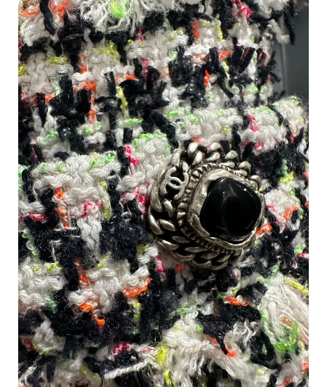 CHANEL Белый хлопковый костюм с юбками, фото 5