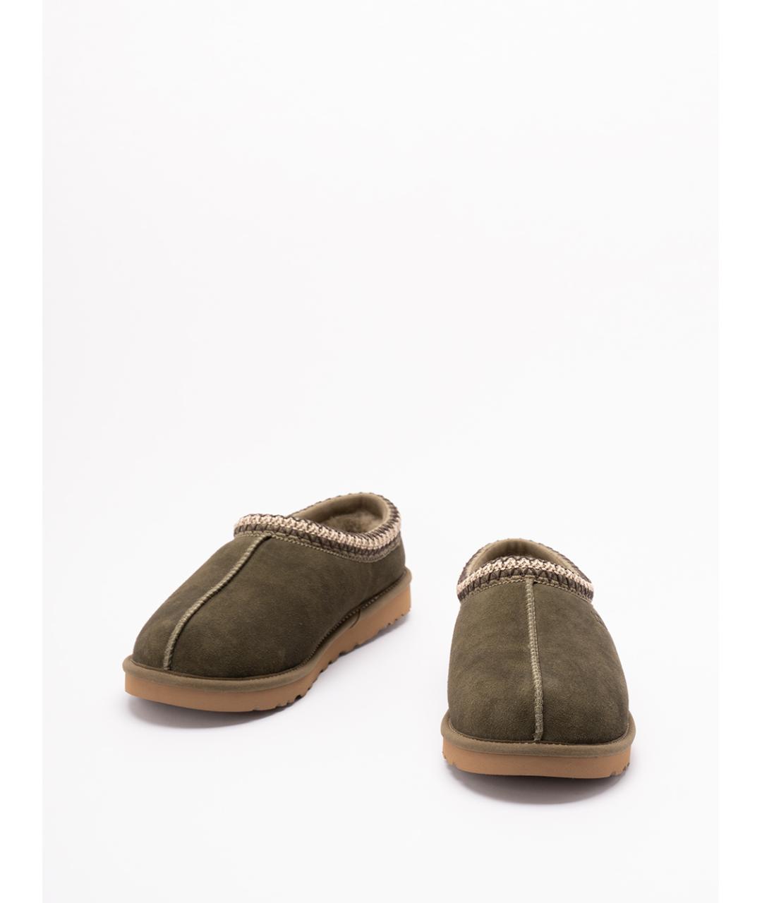 UGG AUSTRALIA Хаки нубуковые низкие ботинки, фото 2