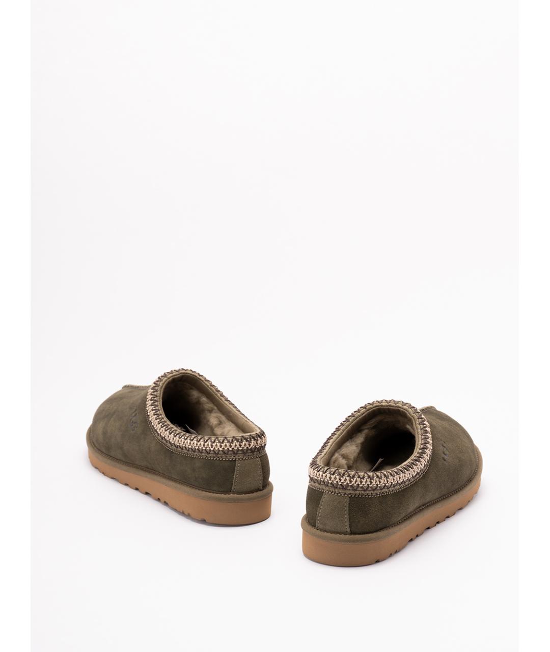 UGG AUSTRALIA Хаки нубуковые низкие ботинки, фото 3