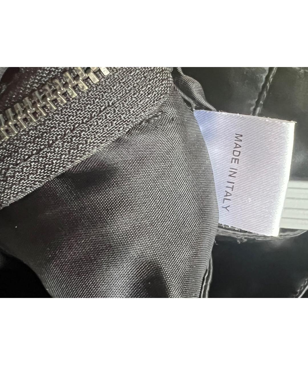 MCQ ALEXANDER MCQUEEN Черные шелковые капри, фото 6